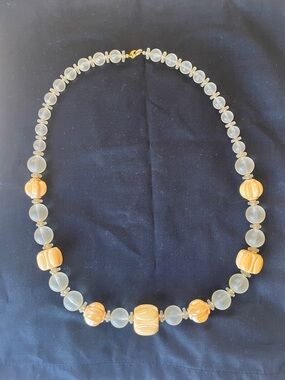 Bakelite & Lucite Vintage Necklace Made in Japan 60’s